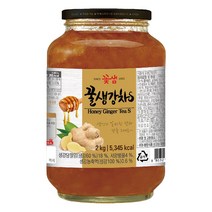 꽃샘 꿀 생강차, 1개, 2kg
