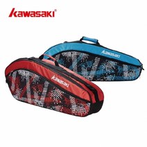가와사키 배드민턴가방 KBB-8340 1단 3p, 레드