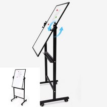 유니드잇코리아 회전 이동식 양면 대형 화이트보드 스탠드 보드판 칠판 60cmx90cm 일정보드판 월중행사표 사무실화, 상세페이지 참조, 상세페이지 참조, 상세페이지 참조