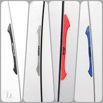 [가오] 올뉴 렉스턴 G4 스포츠 칸 도어가드 문콕 자동차 외관 손상 방지 레터링 에폭시 몰딩, 블랙카본(4P)