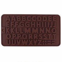 실리콘몰드-알파벳고명51구(고명몰드)