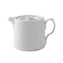 Royal Copenhagen 로얄 코펜하겐 화이트 플루티드 1020509 찻주전자 도자기 75cl 17cm x 11.5cm