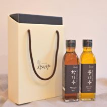참진향 국산 참기름+들기름 180ml 1세트, 250ml