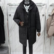 리버클래시 블랙 구스다운 OVER-FIT 몬스터 점퍼 LIW22923 -22 F/W