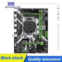 X99 메인보드 마더보드 CPU 8M F 지원 인텔 제온 E5 DDR4 RECC 메모리 M2 NVME USB30 서버, 1.마더 보드
