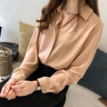 정장블라우스 셔츠 오피스룩 블라우스추천 루즈핏 봄