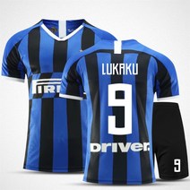 19/20 인터밀란 유니폼 루카쿠 슈크리니아르 나잉골란 반팔 축구복 상하의세트