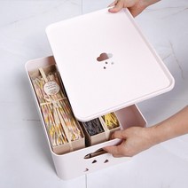 반함 구름비 바스켓 5호 뚜껑, 쿨그레이