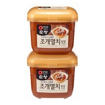 청정원 순창 조개멸치 된장찌개 양념 900g x 2입 V, 단품