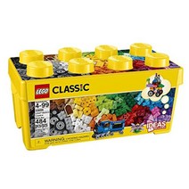 레고 (LEGO) 클래식 노란색 아이디어 박스 플러스 10696 35 색 블록 세트 4 세 이상의 모든 소년 소녀