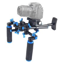 [해외] 캐논 소니 니콘 slr 비디오 카메라 dv 캠코더에 대한 전문 dslr 조작 표준 15mm 직경 숄더 마운트 조작 안정제, 상세내용표시