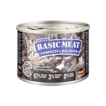 캣아이디어 베이직미트 주식캔 200g 고양이 습식사료, 닭고기&오리