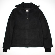 1101.데코 니트폴라 집업 모직캐시미어점퍼/정품/여성