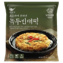 사옹원 녹두빈대떡 400g, 4팩, 4개