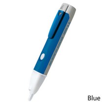 검전기펜휴대용 전압 표시기 90-1000V 펜 전류전압측정 AC 전류 LED 감지기 센서 전기 공구, 02 파란