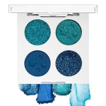 wet n wild 웨트앤와일드 Fantasy Makers 아이섀도우 판타지 메이커 안료 팔레트 메탈릭 쉬머 아이 메이크업 블루 미 어웨이 1230434 298382, Blue Me Away