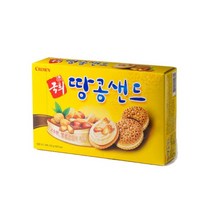 크라운 국희 땅콩샌드 372g x 4개입, 1세트