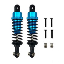 RC카 부품 Wltoys A959 금속 충격 흡수 댐퍼 A959-B A949 A969 A979 K929 1/18 RC 자동차 업그레이드 액세서리, [10] 2pcs Light Blue