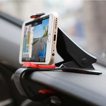 클립형 거치대 스마트폰 휴대폰 홀더 전차종 간편설치 각도조절기능, 1개