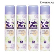 [과일나라] 후르츠왁스 헤어스프레이 (300ml x 4개), 색상:옵션없음