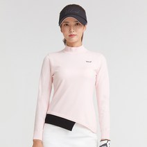 [볼빅] 여성 언발란스 밑단 반터틀 니트 VLKTK904_LP