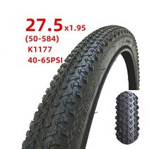 Kenda 타이어 k1177 242627.5 인치 1.95 산악 자전거 타이어 미끄럼 방지 자전거 타이어, 27.5x1.95
