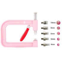 의류 액세서리 박스형 세트 비 다공성 비즈 진주 세팅 기계/도구 DIY 의류/웨딩 드레스/가방/신발/모자/벨트, [05] 고대 아연