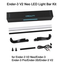 Creality 3D 프린터 Ender-3 S/S Pro 라이트 바 키트 LED 조명 에너지 절약 설치 소프트 스트로브 없음 24, 02 Ender-3 V2 NEO
