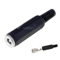 아답터변환젠더 잭규격변환 DC변환잭 땜용플러그 DC교환잭 조립잭, SDP0009-5.5mm-2.1mm 조립용잭(암)