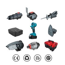 멀티커터키 멀티컷터 만능 컷터 전동절단기 브러시리스 전기 보물 multitool 다목적, 푸른
