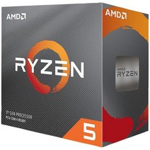 AMD Ryzen 5 3600 6코어 12스레드 언락 데스크탑 프로세서 Wraith Stealth 냉각기가 포함되어 있습니다., [01] 레이스 스파이어 냉각기