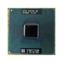 인텔 CPU 노트북 코어 2 Duo T8300 3M 캐시/2.4GHz/800/듀얼 소켓 GM45 PM45 용 479 프로세서 127276
