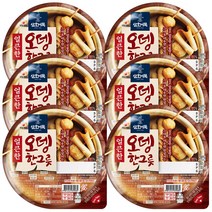 CJ삼호어묵 오뎅한그릇(얼큰한맛) 360g X 6개/세트 /즉석어묵탕, 6개