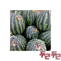 황금열매 고당도 꿀 수박 흑수박 7kg (큼), 황금열매 국산 고당도 꿀수박 맛있는 수박 7kg(큼)