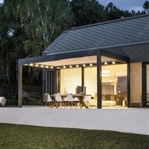 원두막 파고라 정자 Pergola 야외 방수 알루미늄 퍼걸라 전망대 셔터, 한개옵션0