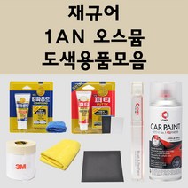 재규어 1AN 오스뮴 주문 자동차 붓펜 카페인트 도색 스프레이 퍼티 컴파운드 차량용, 재규어:종이사포 1200방