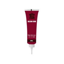 가죽 수리 젤 필러 20ml 카시트 소파 스크래치 스커프 홀 복원, Crimson