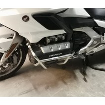 혼다 골드윙 튜닝 GL1800 F6B 엔진 가드 범퍼 2018-2022, 블랙, 1개