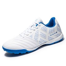 인조잔디 축구화 축구용품 풋살화 운동화 블루 망 축구 고가죽 커플 신발 야외 훈련 스 니 커 즈 남자 여자 풋살