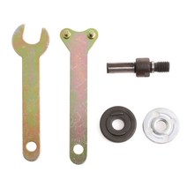 내부 직경 10mm 인 내구성 각도 그라인더 도구 부품 스패너 키트 87mm 맨드릴 어댑터 디스크 홀더