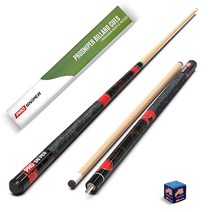 Prosniper Pool Cues 캐나다 단풍나무로 만든 독특한 수영장 큐 스틱 추가 초크 포함 전문가 또는 아마추어 당구 플레이어를 맞춤형 디자인 내구성 있는 (포커), 포커
