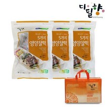 하늘뜰 디딜향 5가지맛 영양찰떡 선물세트 총60개입, 영양찰떡 20개+수리취 20개+고구마 찹쌀떡 20개 총60개입