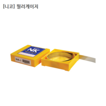 [NIKO] 니코 필러게이지(휘러게이지) 규격0.1mm 폭12.7mm 길이1000mm 일제/일본산, 1개