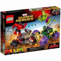 레고슈퍼히어로 76078 헐크 vs 레드 헐크, 혼합 색상