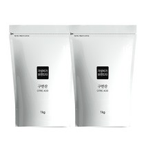 가성비가 브랜드다 1kg 지퍼백 파우치형 구연산 *2개 총 2kg