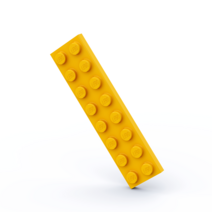 LEGO 레고 3034 2x8 베이직 블럭 부품 파트 브릭 세트, 라이트오렌지11개