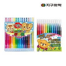 지구 투명이 14색 색연필 + 노마르지 12색 사인펜 세트