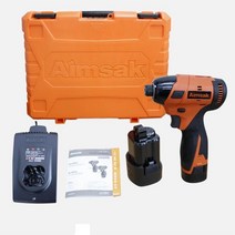 Aimsak 강력모터 14.4V 무선 임팩트드라이버 반복작업 전동드릴드라이버