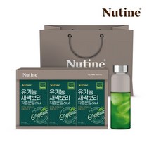 [선물세트] 뉴틴 유기농 새싹보리 착즙분말 3개월치, 없음