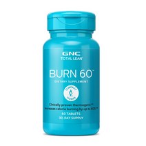 GNC 토탈린 번 식스티 60정 (타블렛) Total Lean Burn 60 Tablets, 1개